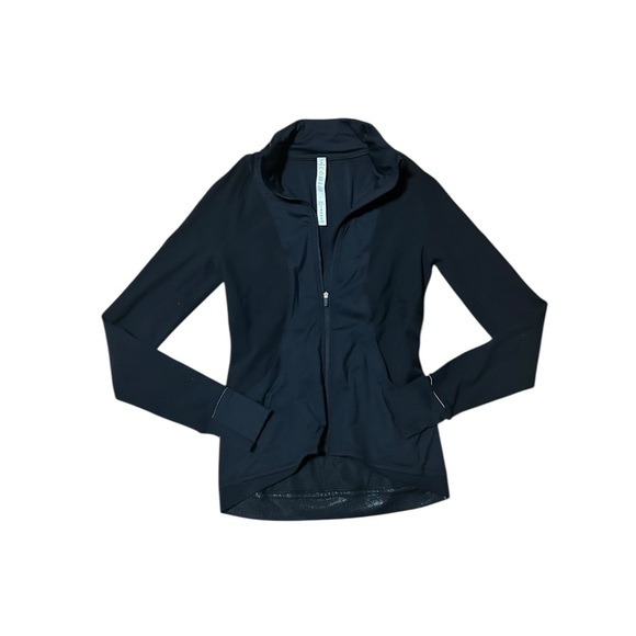 Lululemon Far and Free Jacket Black Size 8 Athleisure Activewear - Picture 3 of 11